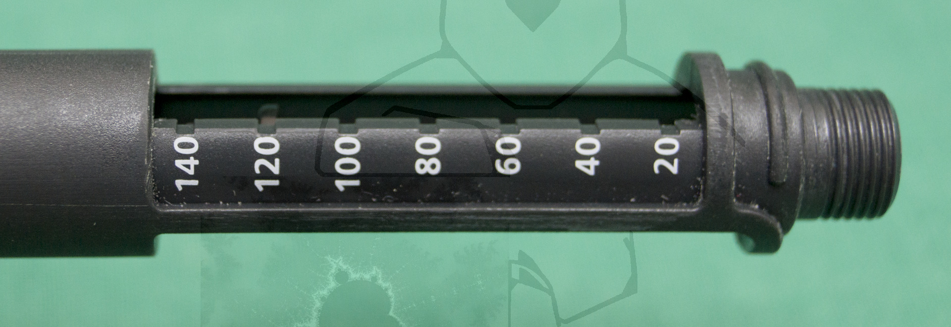 Insulin Pen, Detailaufnahme Stempel